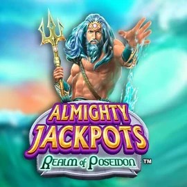 Almighty Jackpots – Realm of Poseidon logo by Novomatic at Millioner Casino
