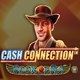 Cash Connection Book Of Ra casino game by Novomatic – featured logo at Millioner Casino