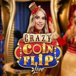 Try Crazy Coin Flip slot by Evolution on millionerscasino.gr – logo image