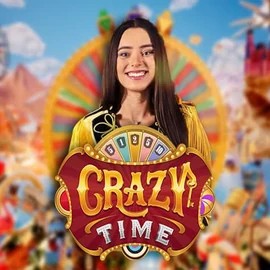 Crazy Time slot icon by Evolution, available at Millioner Casino