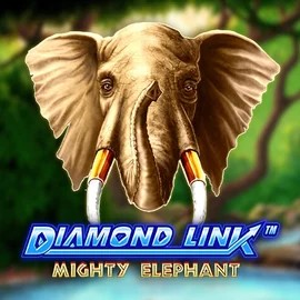 Slots logo of Diamond Link Mighty Elephant from Novomatic at Millioner Casino
