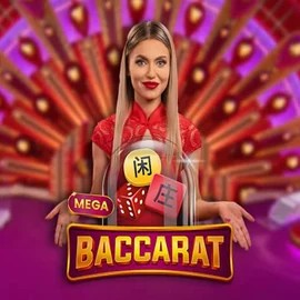 Mega Baccarat by Pragmatic Play, showcased at millionerscasino.gr – game logo