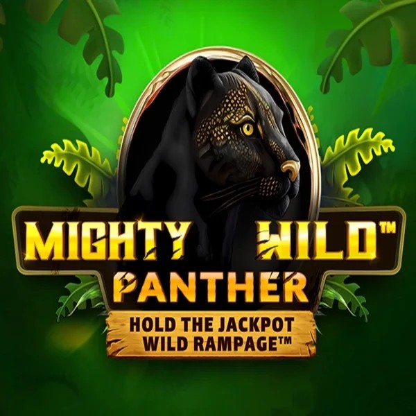 Mighty Wild Panther slot logo by Wazdan at Millioner Casino