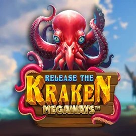 Release the Kraken Megaways logo by Pragmatic Play at Millioner Casino
