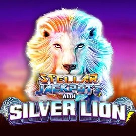 Stellar Jackpots with Silver Lion logo – Jackpots by Lightning Box Game at Millioner Casino